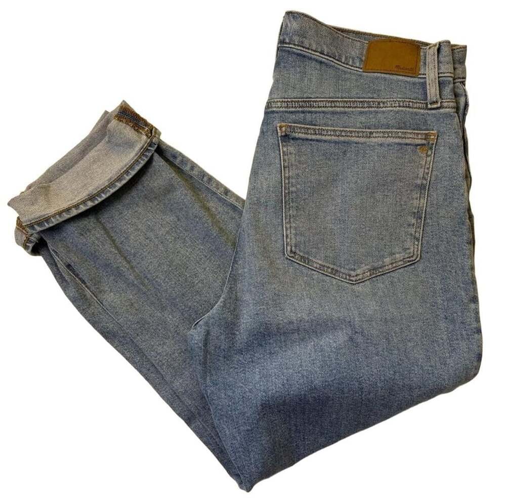 Madewell The Perfect Vintage Straight Jean Size 31 Blue Wash